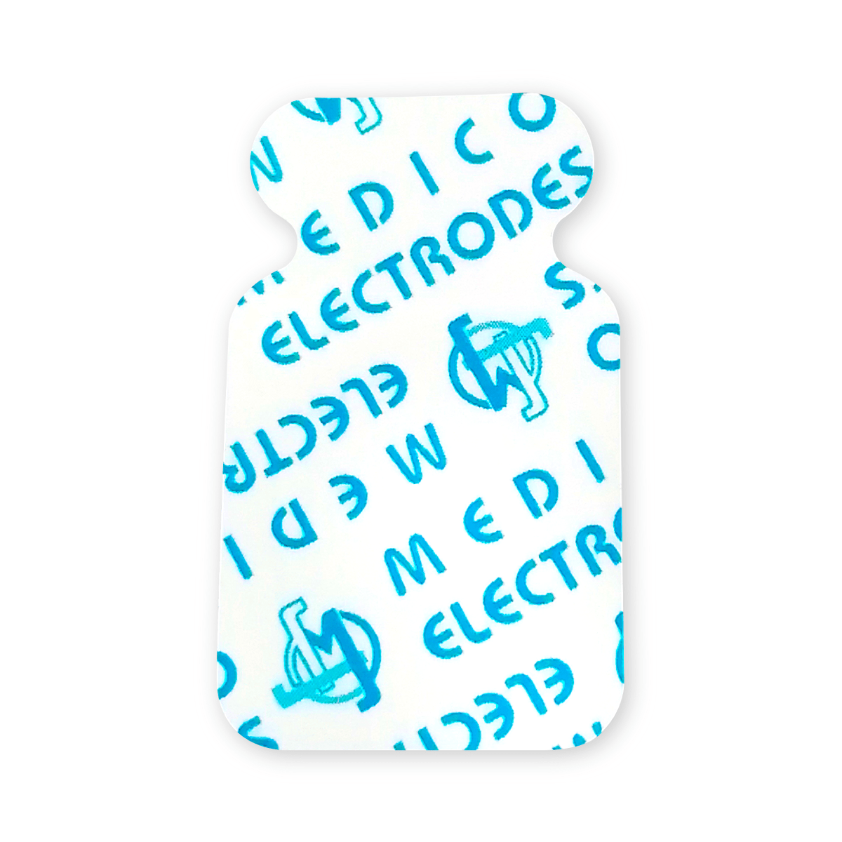 Electrodo de lengüeta radiolúcido para ECG en reposo. Marca MEDICO ELECTRODES. Catálogo 3421MED. Sobre C/100 pzs.